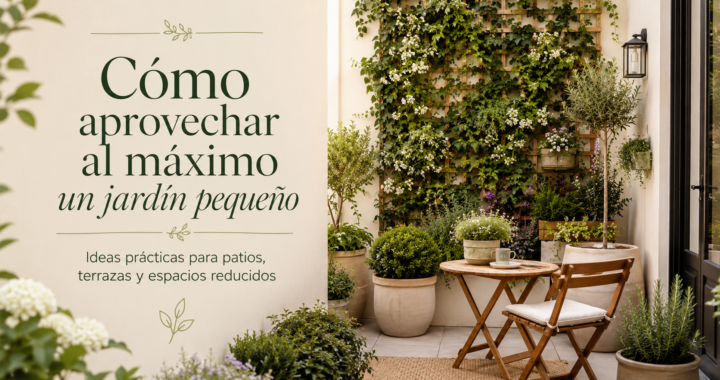 Cómo aprovechar al máximo un jardín pequeño