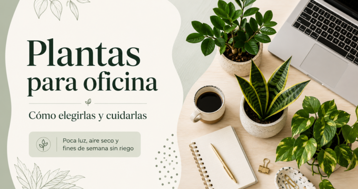 Plantas para oficina: las mejores opciones y cómo cuidarlas