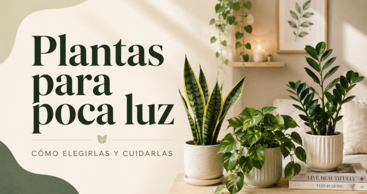 Plantas para poca luz