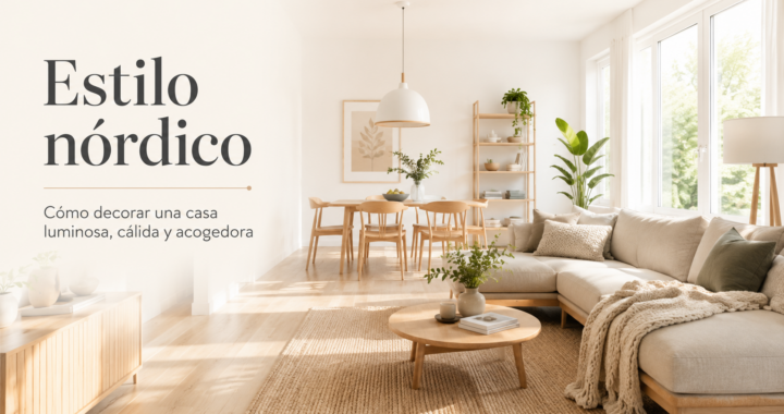 Estilo nórdico: cómo decorar una casa luminosa, cálida y acogedora